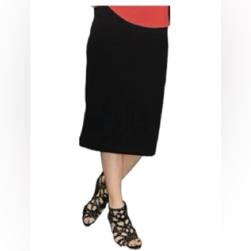 New York & Company Black Midi Skirt